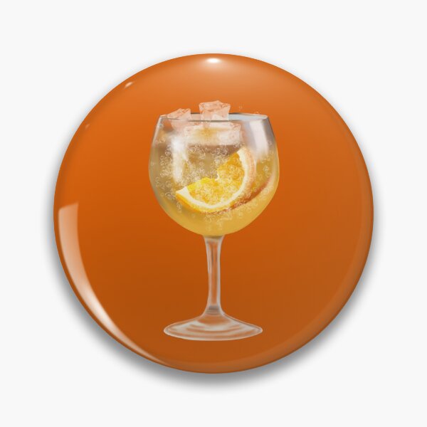 Artikelvorschau, Orangen-Gin-Glas entworfen und verkauft von SB  Illustrations1.