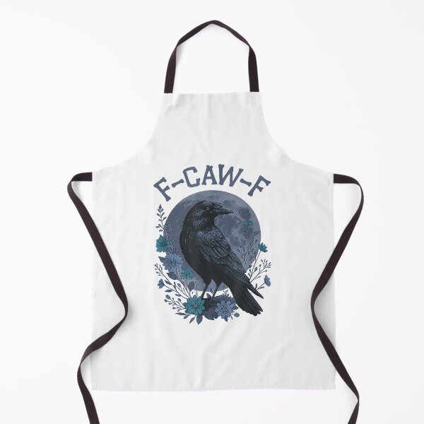 Item preview, Pájaro cuervo divertido F Caw F - F-Caw-F Cuervo designed and sold by ShanikaTutson.