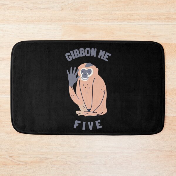 Item preview, Gibbon Me Five designed and sold by GasconyPassion.