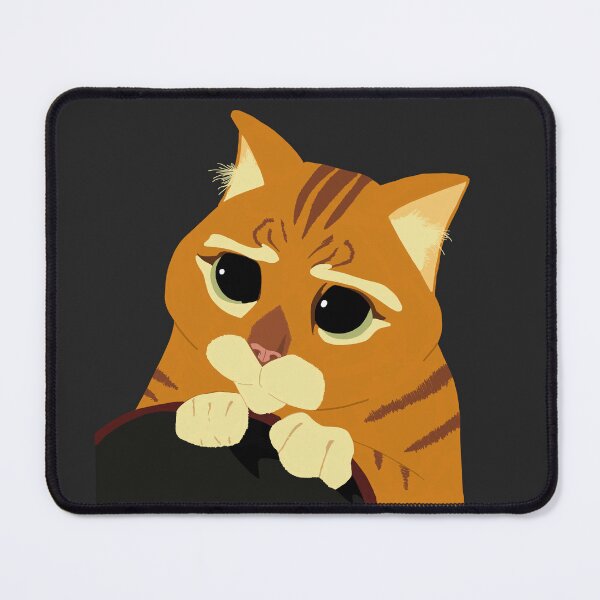 Item preview, Puss in Boots - Cute kawaii cat sticker designed and sold by PurpleFate.