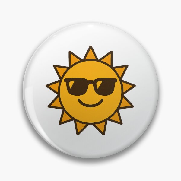 Item preview, Chill Sun with Sunglasses - Minimalist Summer Vibes Art designed and sold by OnPointOutfits.
