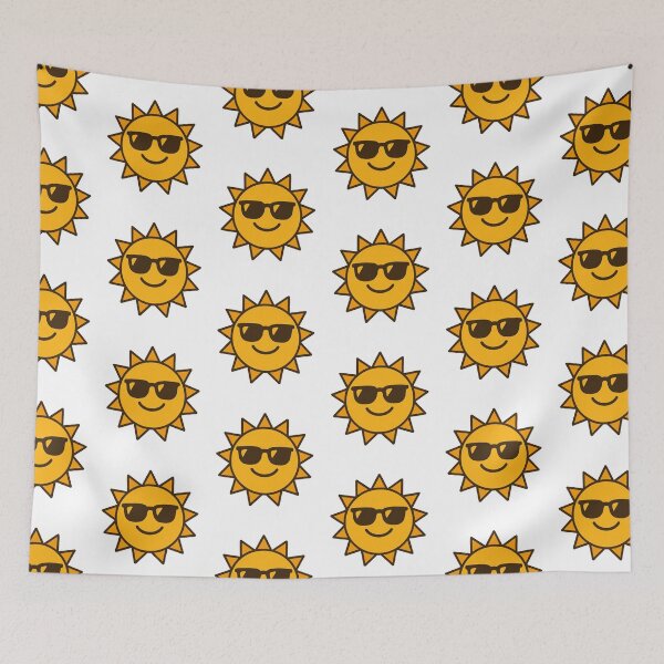 Item preview, Chill Sun with Sunglasses - Minimalist Summer Vibes Art designed and sold by OnPointOutfits.