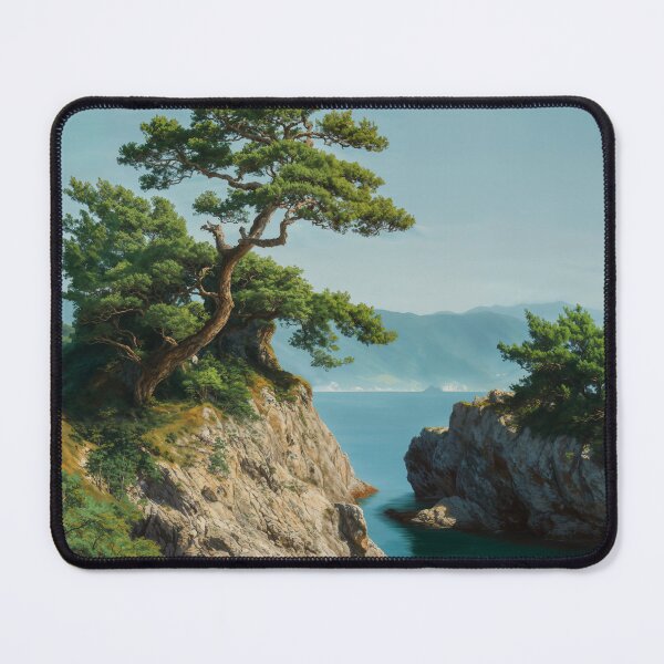 Item preview, Japanese Botanical Wall Art sage green Coastal Forest Painting Summer Japandi Art Wabi Sabi Poster designed and sold by regnumsaturni.