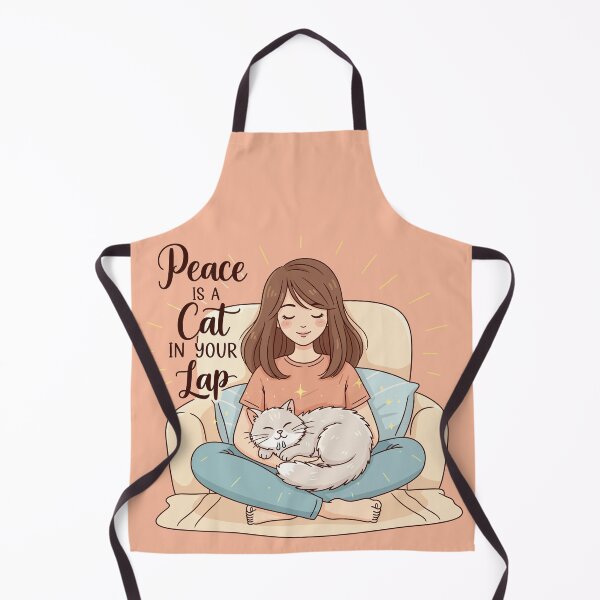 Item preview, Peace is a Cat in Your Lap designed and sold by Amir Faysal.