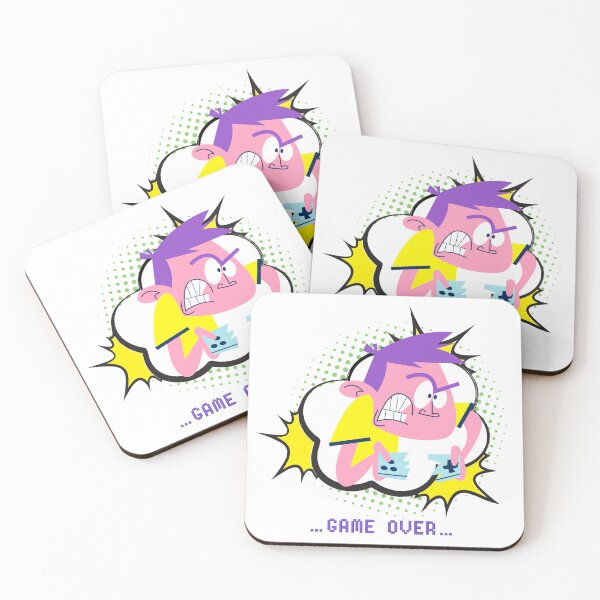Item preview, Game over angry kid gaming meme designed and sold by Patsmerch.