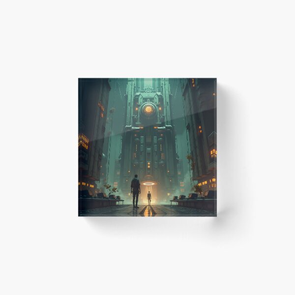 Item preview, Futuristic Industrial Gateway designed and sold by stableImaginarium.