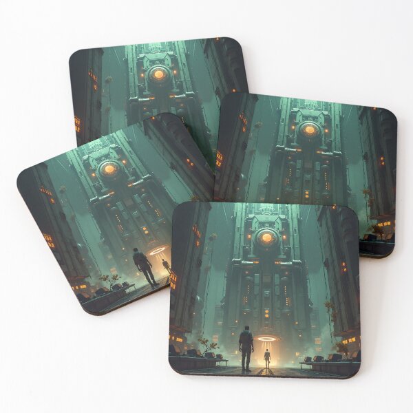 Item preview, Futuristic Industrial Gateway designed and sold by stableImaginarium.