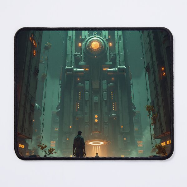 Item preview, Futuristic Industrial Gateway designed and sold by stableImaginarium.