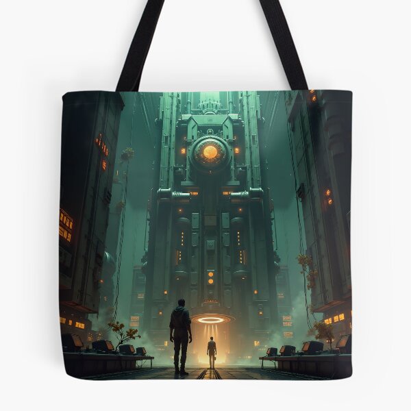 Item preview, Futuristic Industrial Gateway designed and sold by stableImaginarium.