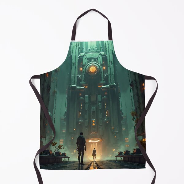 Item preview, Futuristic Industrial Gateway designed and sold by stableImaginarium.