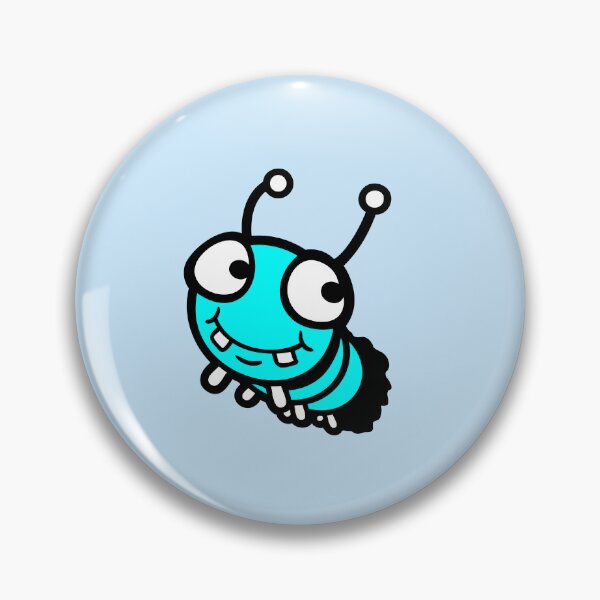 Item preview, Caterpillar Happy Cute Little Hole Eating Cartoon Funny designed and sold by shirt-o-mat.