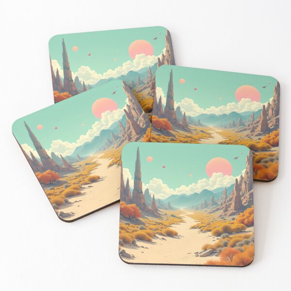 Item preview, Surreal Cosmic Desert designed and sold by stableImaginarium.