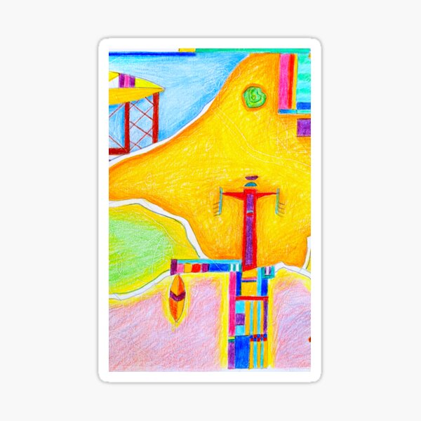Item preview, Abstract II City of Illusions designed and sold by Tereza Pilar  Art.
