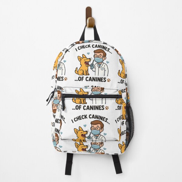 Item preview, Vet life - I Check Canines... of Canines – Funny Veterinary Dentist Design designed and sold by Bettybee00.