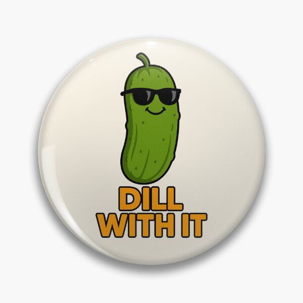 Item preview, Cool Pickle – Dill With It designed and sold by Bramble99.