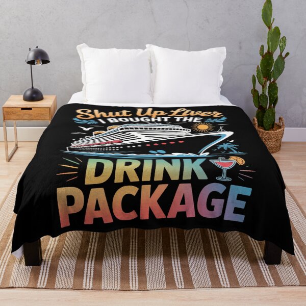Item preview, Funny Cruise Ship Joke Drinking Lovers designed and sold by waazwee6.