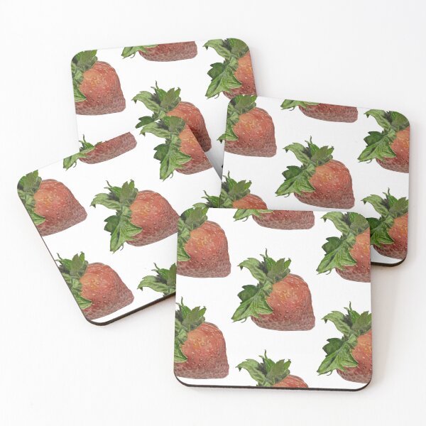 Item preview, Strawberries hand-painted watercolor painting  designed and sold by Bmoony.