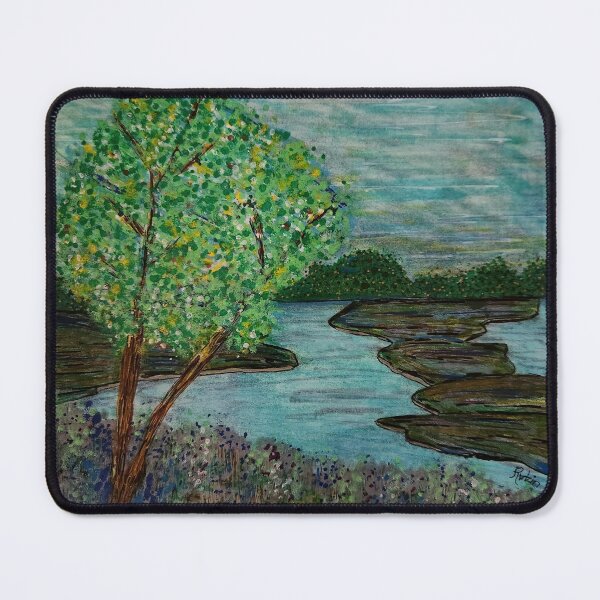 Item preview, Peaceful River designed and sold by Robinsartworld.