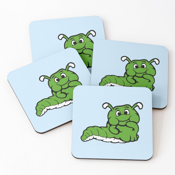 Item preview, Caterpillar Happy Cute Little Hungry Big Eating Cartoon designed and sold by shirt-o-mat.