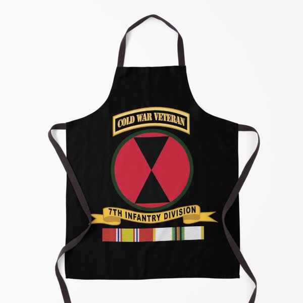 Item preview, Army - 7th Infantry Division w Br - Ribbon COLD WAR Vet Tab X 300 designed and sold by Military Insignia Products.