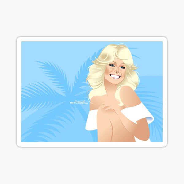 MyFarrah Plam Tree 2 Sticker