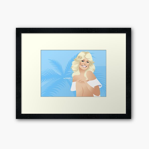 MyFarrah Plam Tree 2 Framed Art Print
