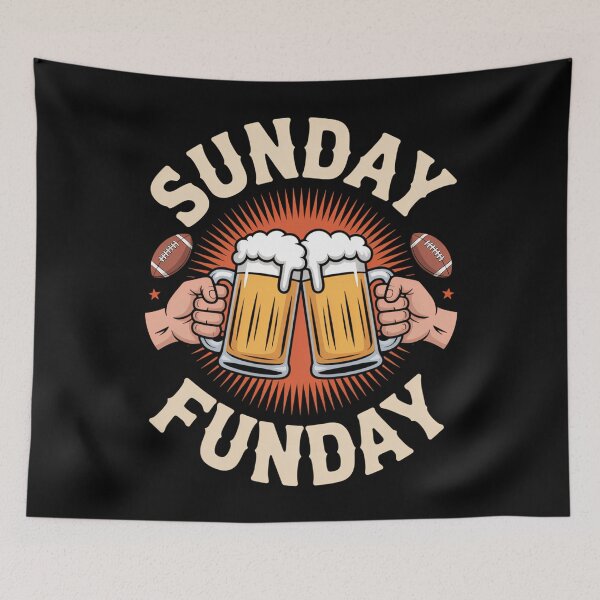 Item preview, Funny Football Sport Lovers Beer Drinking designed and sold by waazwee6.