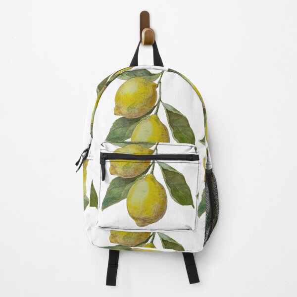 Item preview, Lemon branch hand painted watercolor museum art designed and sold by Bmoony.