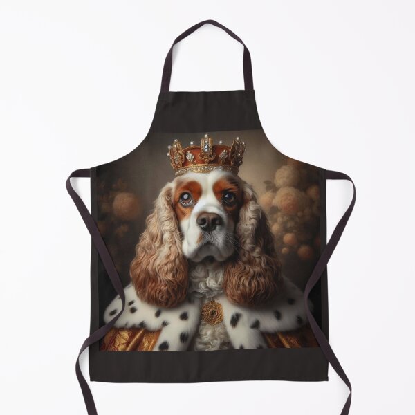Item preview, Brown Cocker Spaniel in Baroque Renaissance Royal Costume – Noble Spaniel Pet Portrait designed and sold by Deliberate Creations.