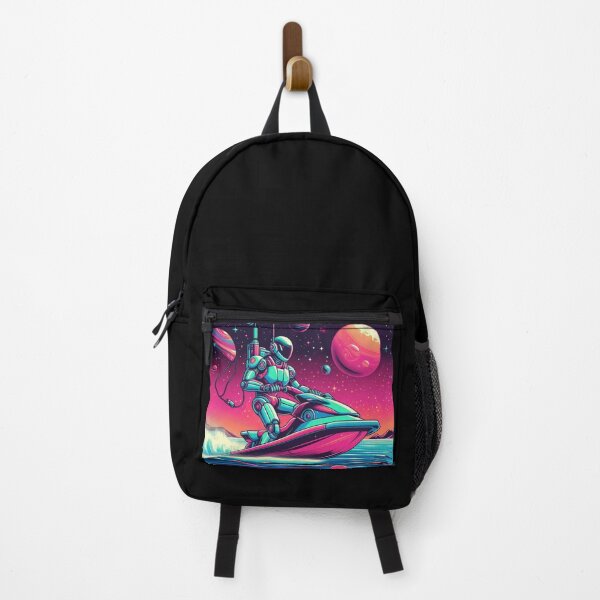 Item preview, a robot jet skiing in space designed and sold by Dogandesighn.