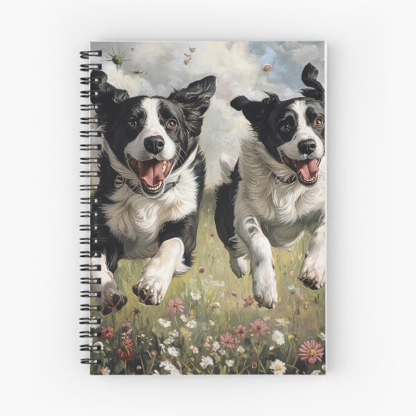Item preview, Border Collies Playing  designed and sold by thewandswant.