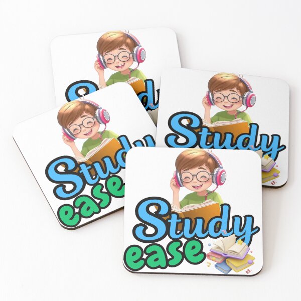 Item preview, Study Ease – Cute Study Motivation Illustration for Students designed and sold by Quirk & Calm Studio.