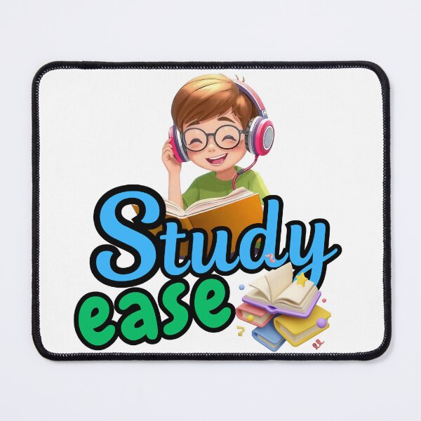 Item preview, Study Ease – Cute Study Motivation Illustration for Students designed and sold by Quirk & Calm Studio.
