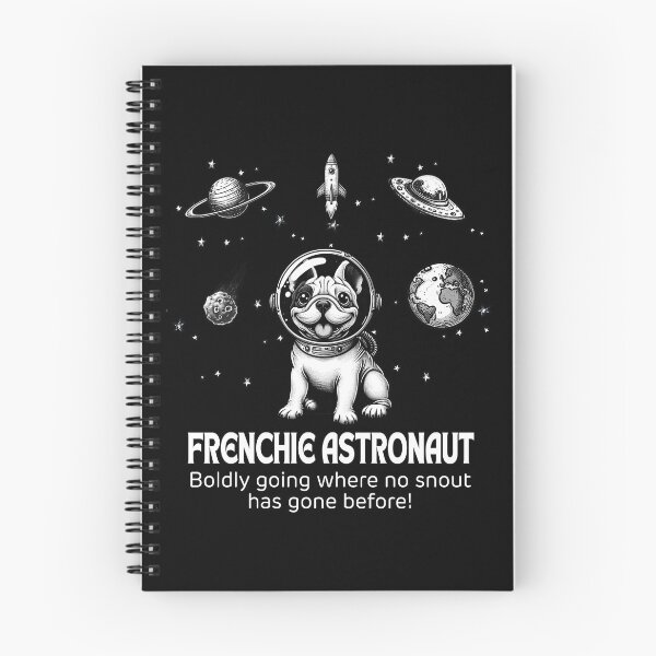 Item preview, Astronaut French Bulldog Funny Space designed and sold by doodIllustrate.