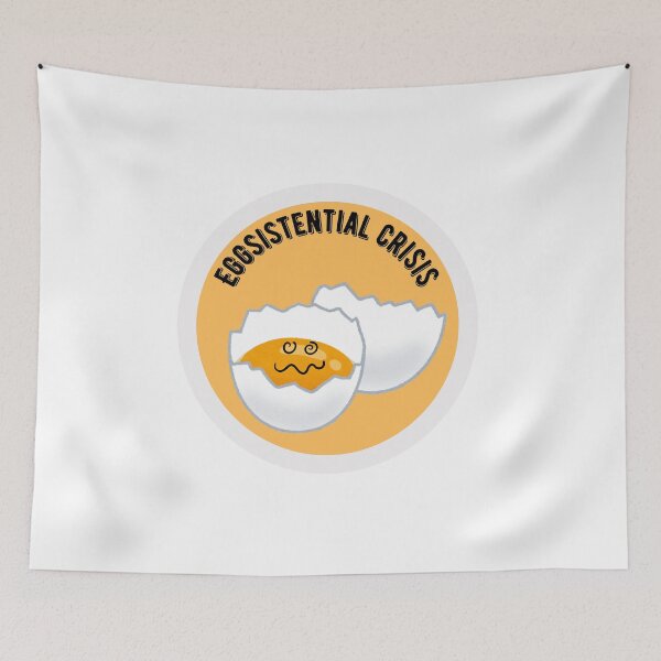 Item preview, Eggsistencial crisis designed and sold by can_of_funk.