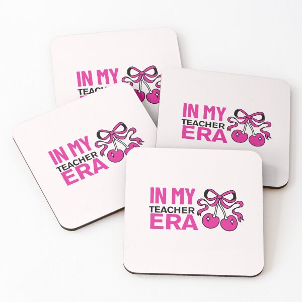 Item preview, Cute Cherry “In My Teacher Era” Aesthetic Design designed and sold by Avaaxa.