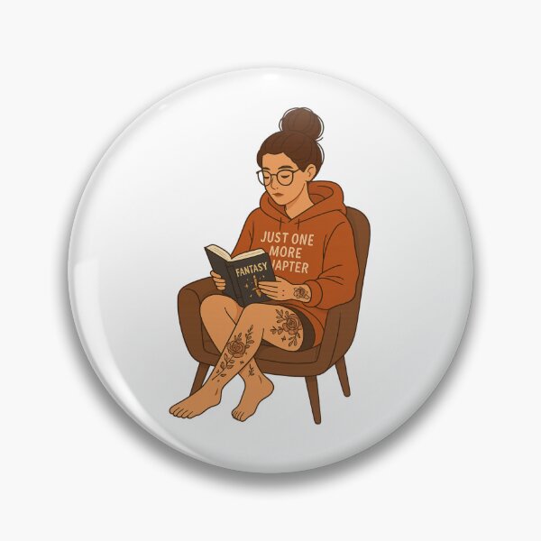 Item preview,  Just One More Chapter – Fantasy Edition designed and sold by NerdyRunner.