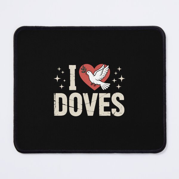Item preview, I Love Doves Birdwatching Birdwatcher Dove Hunting Birder designed and sold by aidenpier.