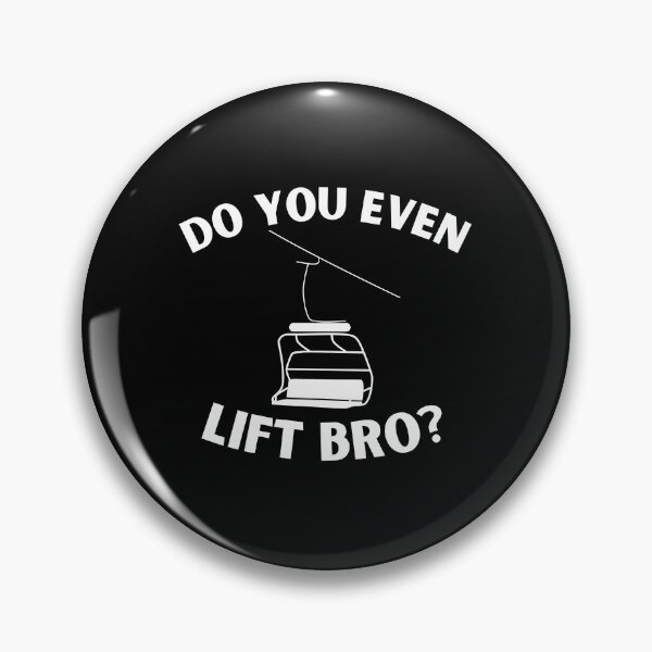 Item preview, Do You Even Lift Bro Sarcastic Gym Skiing designed and sold by StrideSuccess.