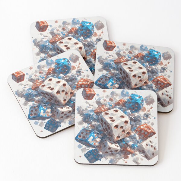 Item preview, Dice Storm designed and sold by RedwaveNexus.