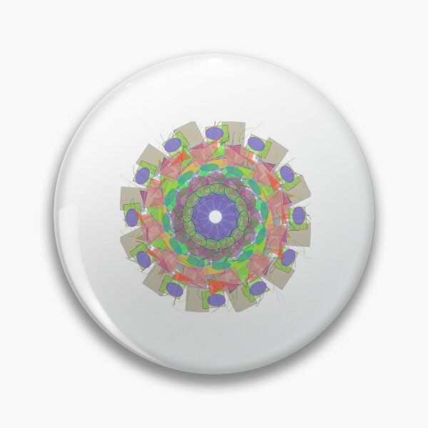 Artikelvorschau, Vibrant Geometric Mandala  entworfen und verkauft von colornatics.