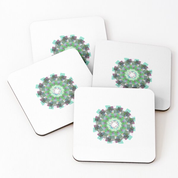 Item preview, Mandala geométrico vibrante designed and sold by colornatics.