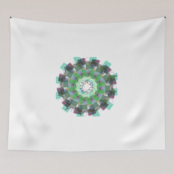 Item preview, Vibrant Geometric Mandala designed and sold by colornatics.