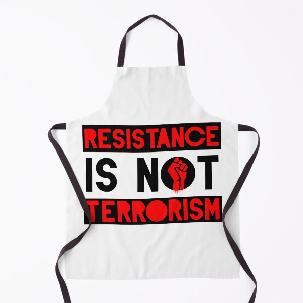 Item preview, RESISTANCE: RESISTANCE IS NOT TERRORISM designed and sold by claudiatoman.