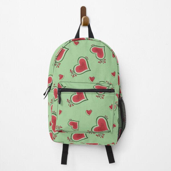 Item preview, Watermelon Love Heart Seamless Pattern – Cute Summer Fruit Aesthetic designed and sold by Trends&JCreative.