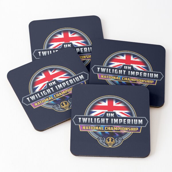 Item preview, Logotipo del Campeonato Nacional Twilight Imperium del Reino Unido designed and sold by UK Twilight Imperium Tournament Merch.