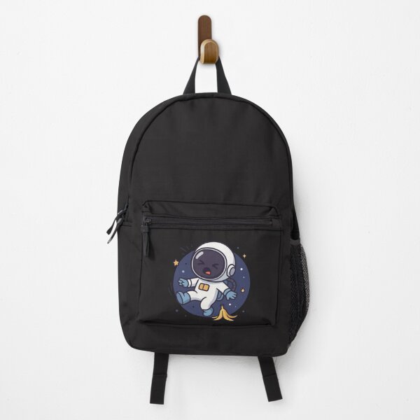Item preview, Funny Astronaut Slipping on Banana Peel – Cute Space Comedy Design designed and sold by ColorSplash123.