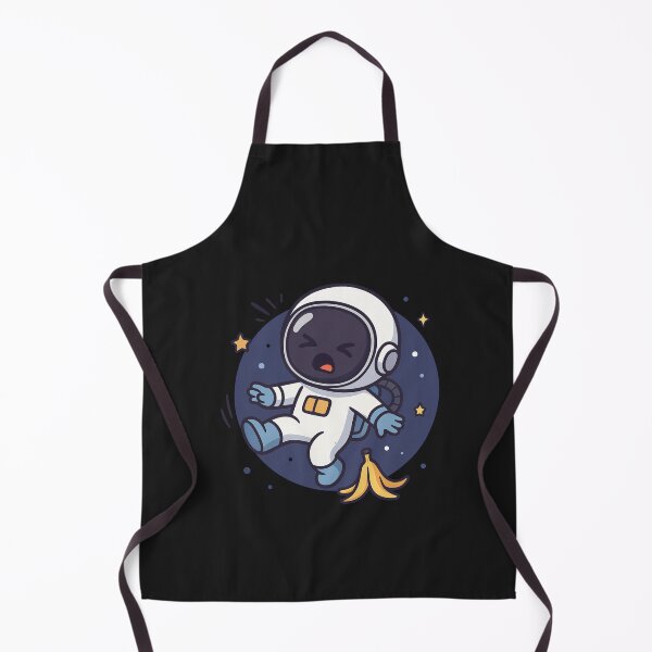 Item preview, Funny Astronaut Slipping on Banana Peel – Cute Space Comedy Design designed and sold by ColorSplash123.