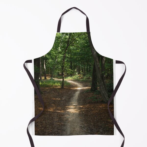 Item preview, Sunlit pathway through green forest with light brown forest floor designed and sold by PR7 photography.