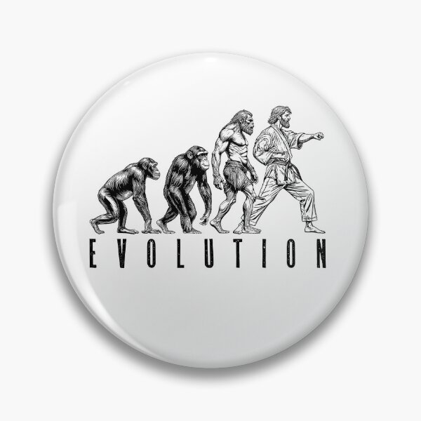 Item preview, Funny Martial Arts Evolution Jiu Jitsu Karate Judo Budo Gi designed and sold by GrandeDuc.